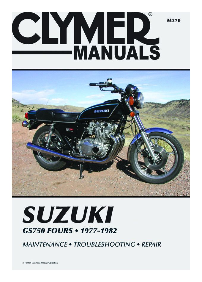 Clymer Manual Suzuki GS750 Fours 1977-1982 undefined