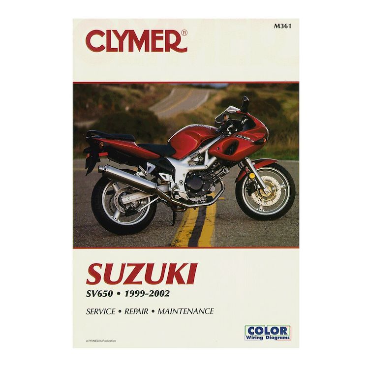 Clymer Manual Suzuki SV650 1999-2002