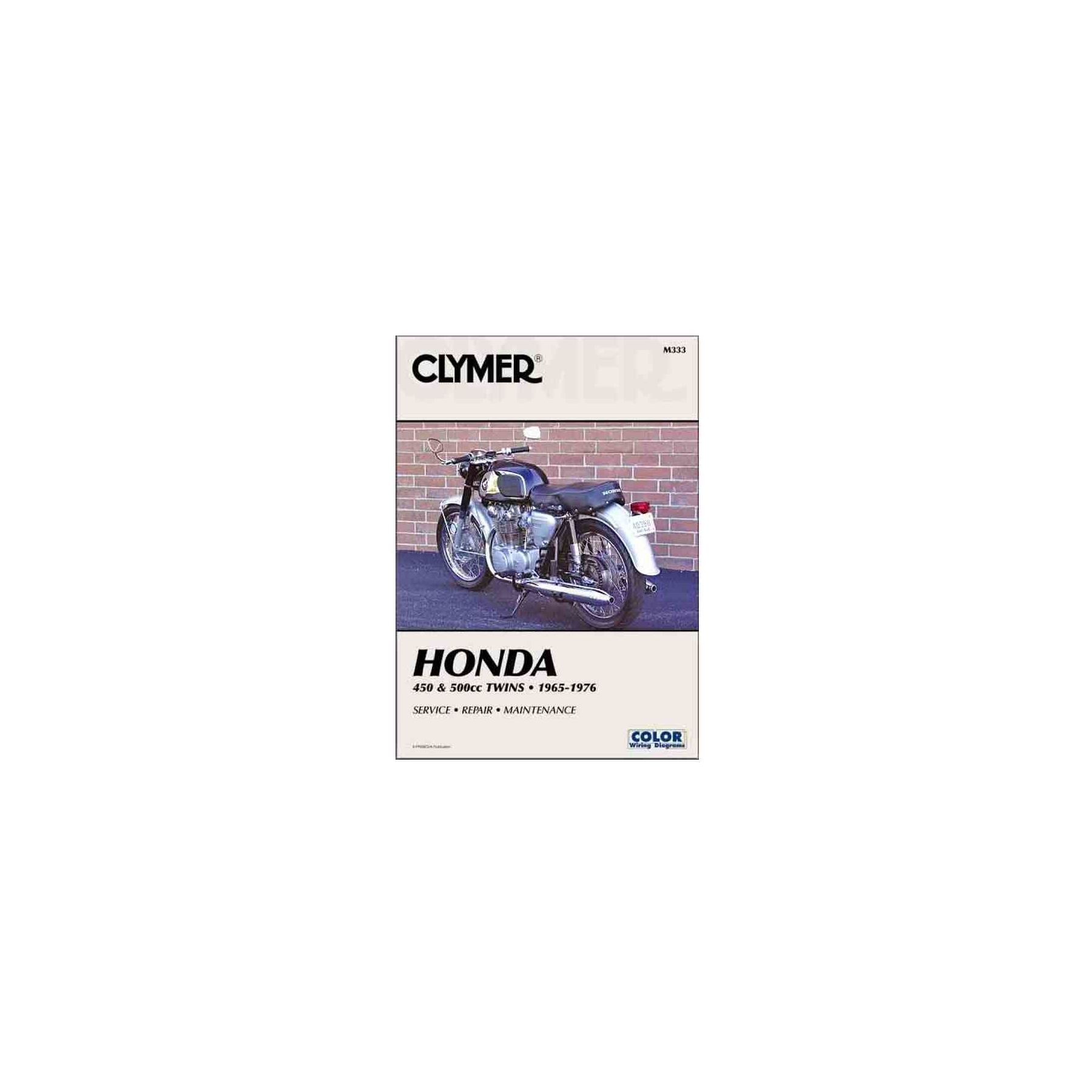 Clymer Manual Honda 450 / 500 Twins 1965-1976