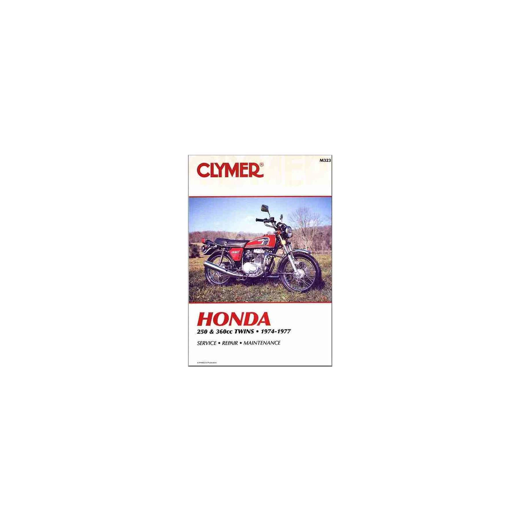 Clymer Manual Honda 250 / 360 Twins 1974-1977