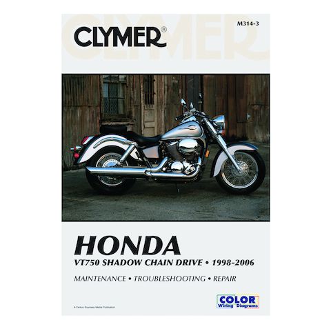 Clymer Manual Honda VT750 Shadow Chain Drive 1998-2006