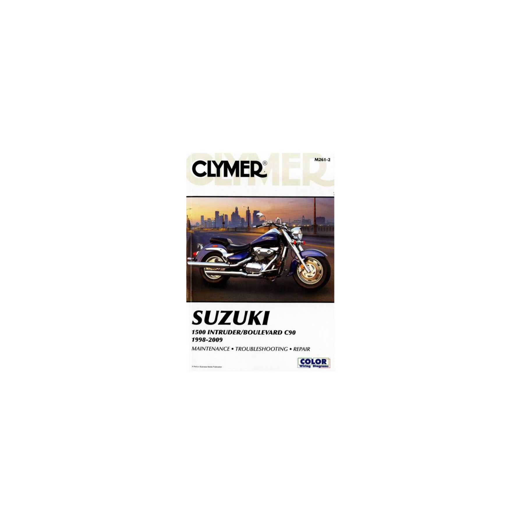 Clymer Manual Suzuki 1500 Intruder / Boulevard C90 1998-2009