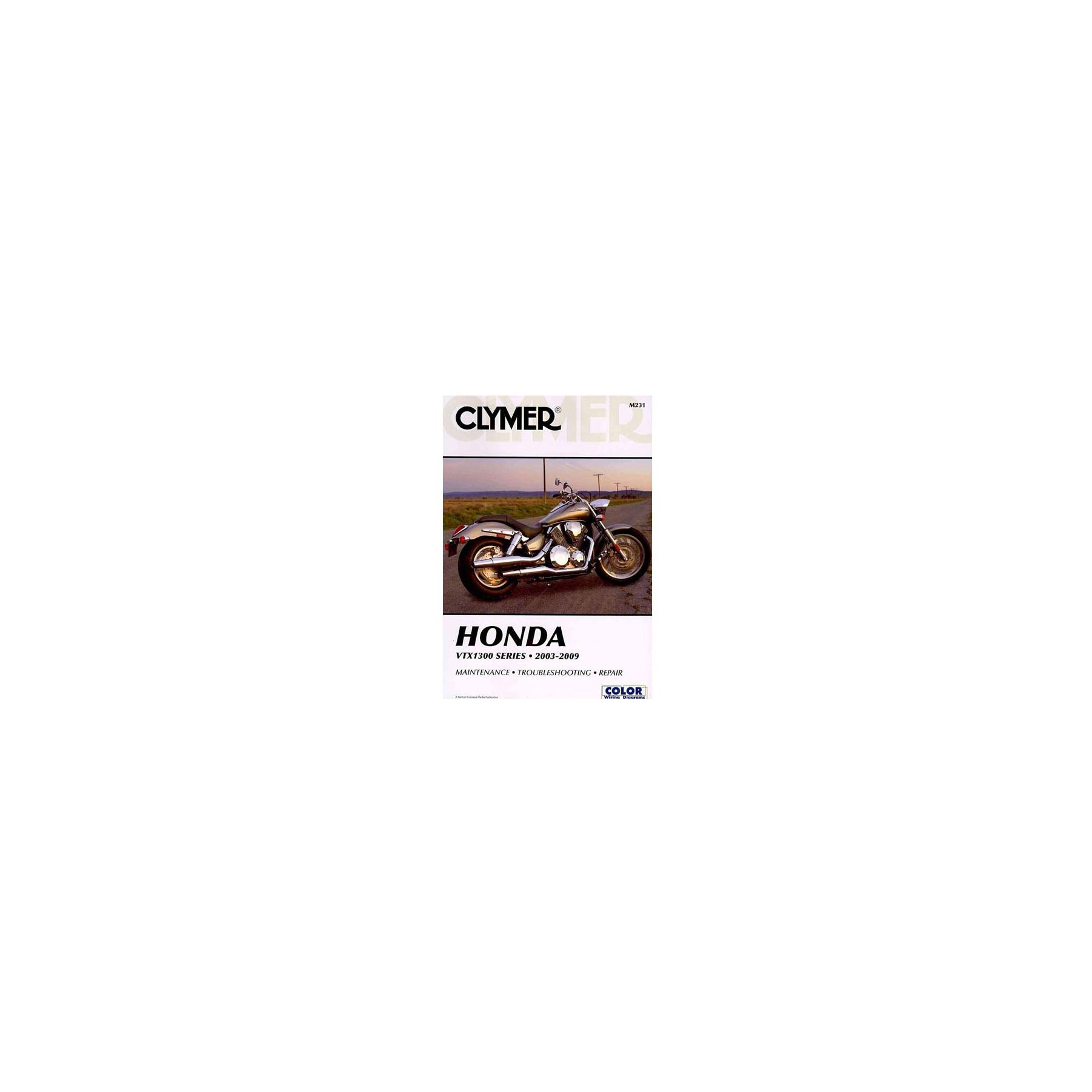 Clymer Manual Honda VTX1300 Series 2004-2009
