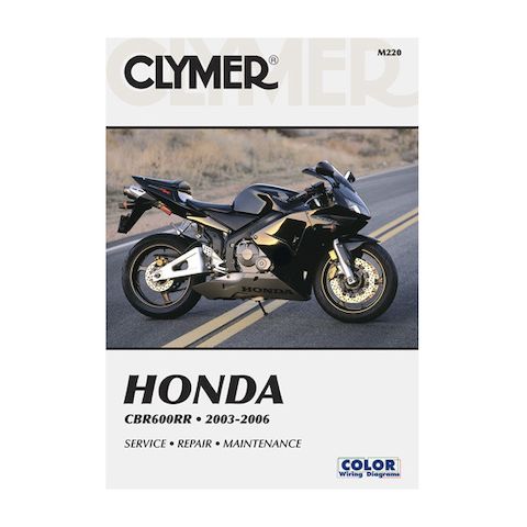 Clymer Manual Honda CBR600RR 2003-2006