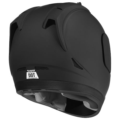 Icon Alliance Dark Helmet RevZilla