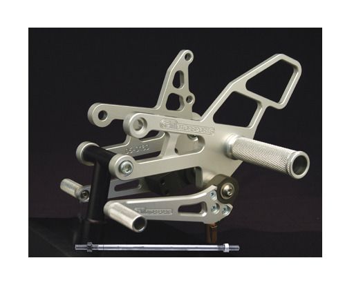 Woodcraft Rearset Kit Kawasaki ZX10R 2004-2005 - RevZilla