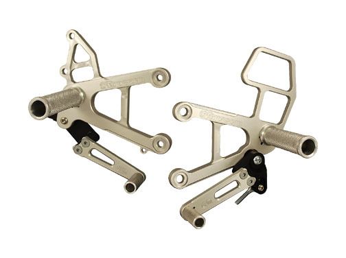 Woodcraft Rearset Kit Kawasaki ZX6R / ZX636 2005-2006 - RevZilla