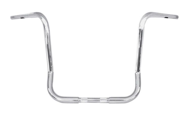 Wild 1 Outlaw'z Chubby 1 1/4" Bagger Ape Handlebars For Harley Touring 1996-2025 14" Rise