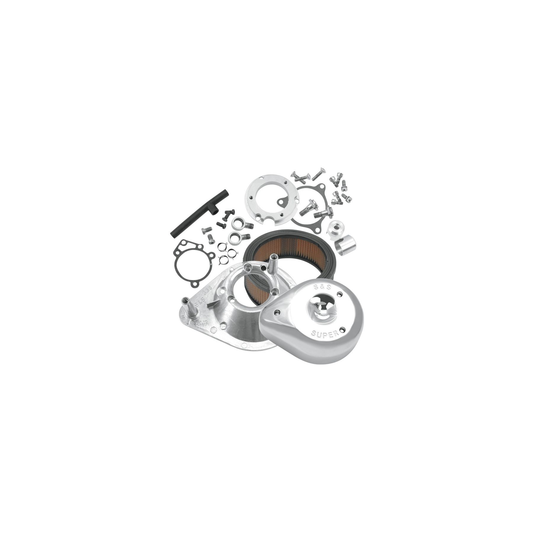 S&S Cycle Teardrop Air Cleaner Kit For Harley EFI Tri-Glide And CVO 20