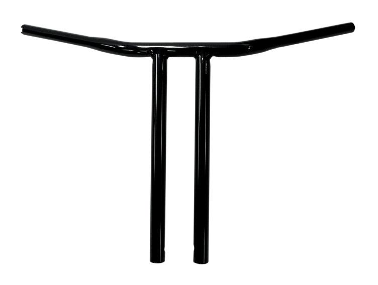 Drag Specialties 1 1/4" Buffalo T-Bar Handlebars 16" Rise With Straight Risers