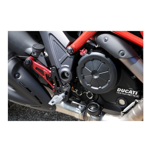 Lightech Rearsets Ducati Diavel 20112017 RevZilla