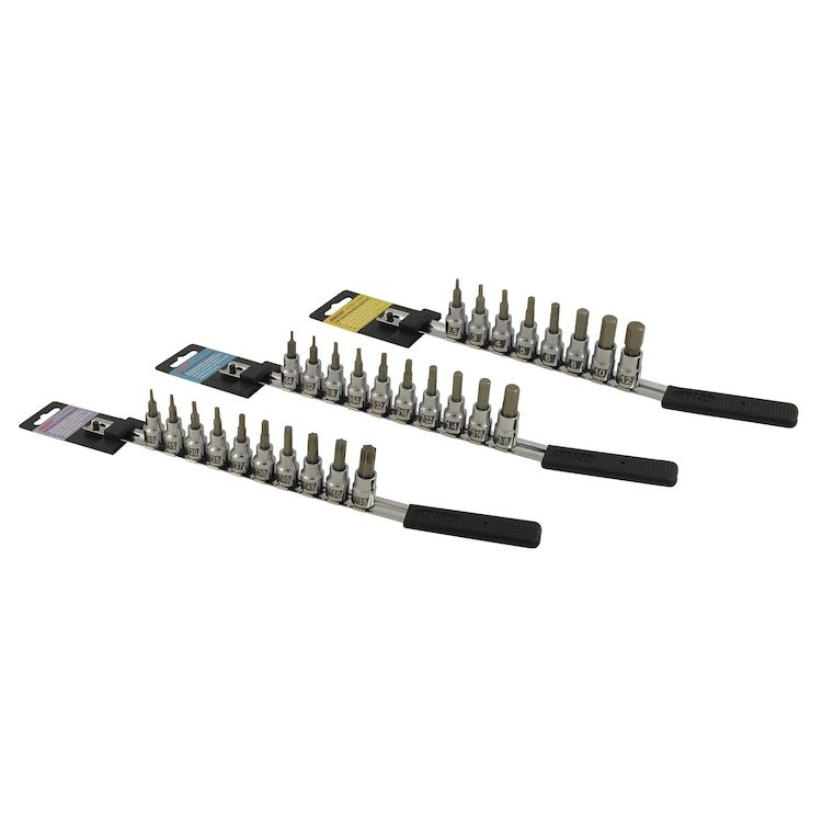 CruzTools Hex Socket Bit Set SAE Hex Bit 10-pc Set