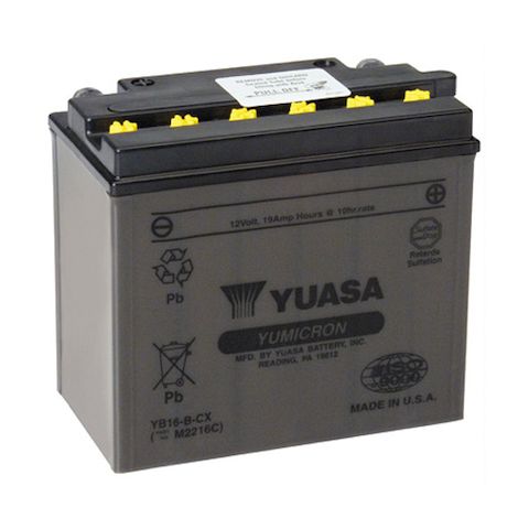 Yuasa YB16-B-CX Yumicron CX Battery