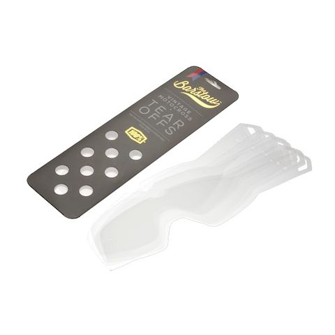 100% Barstow Classic Goggle Tear-Offs