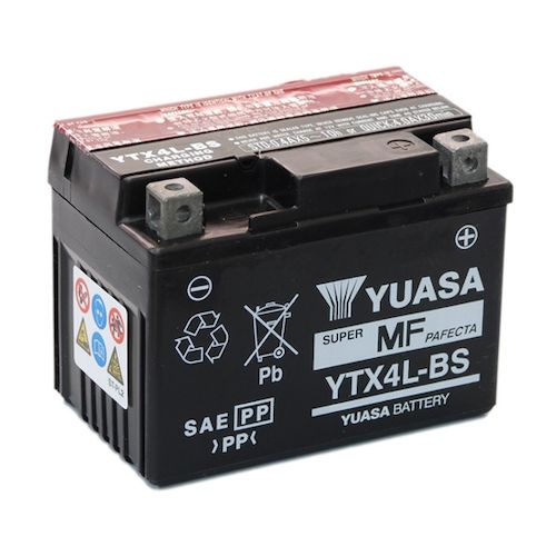 Ytx4l bs аккумулятор размеры