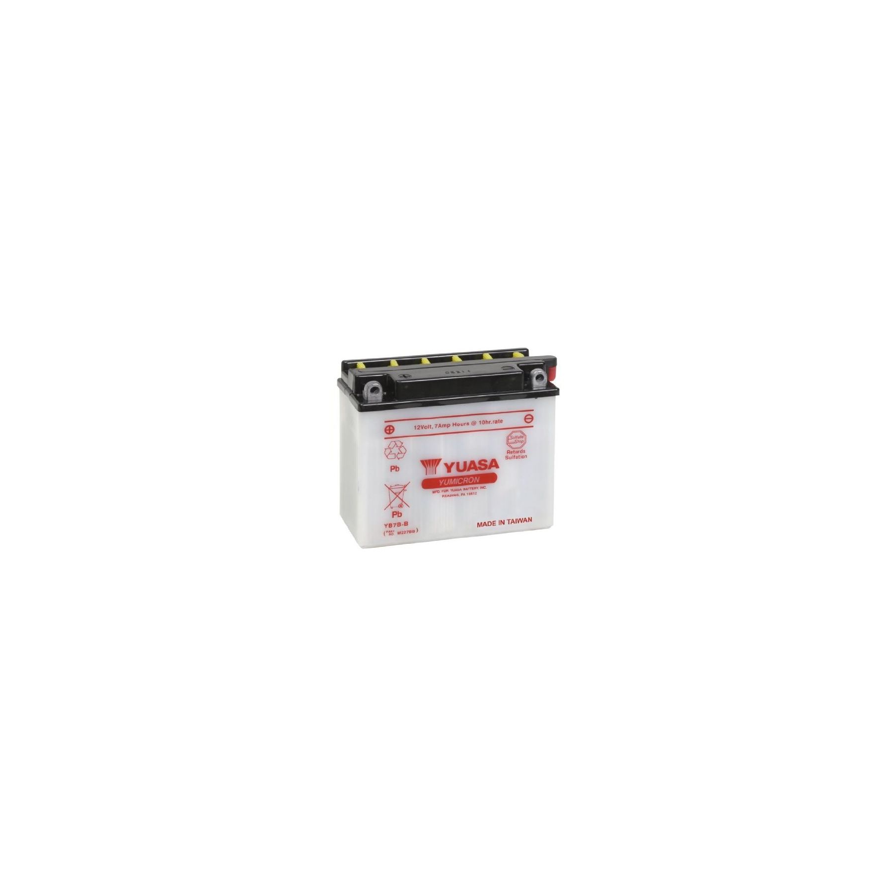 Yuasa YB7B-B Yumicron Conventional Battery