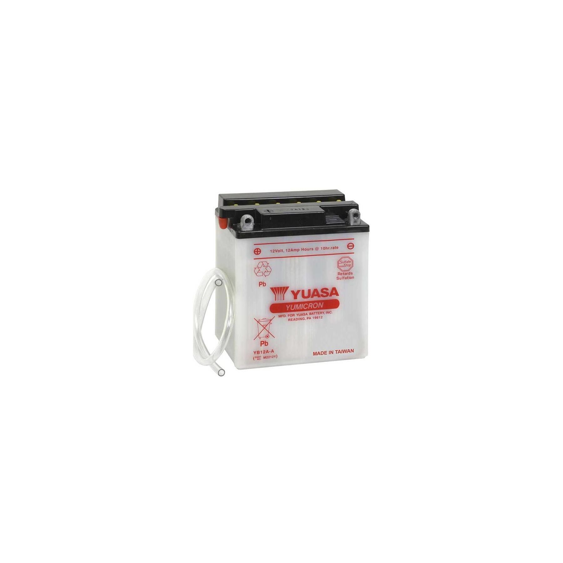 Yuasa YB12A-A Yumicron Conventional Battery
