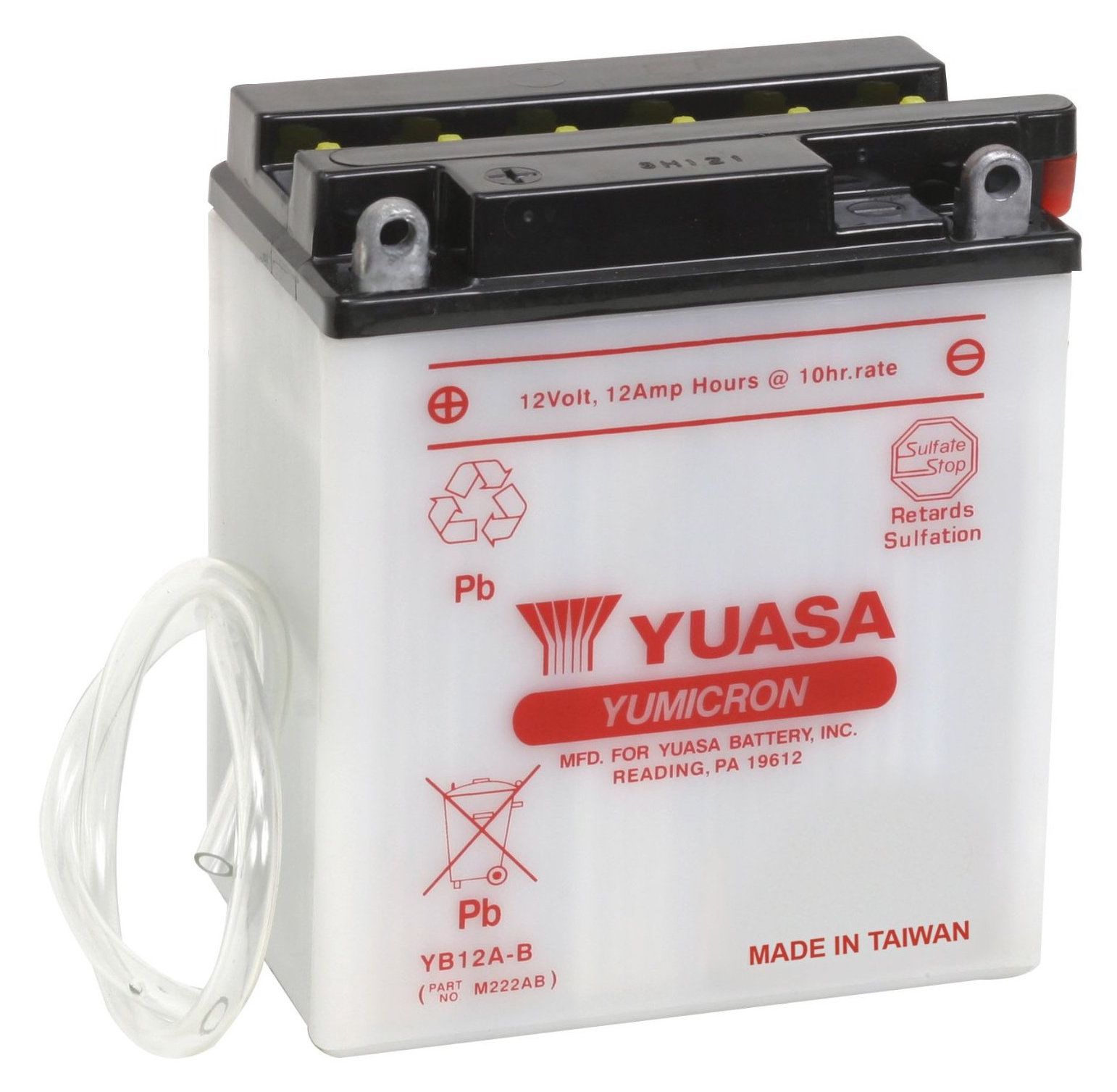 Yuasa YB12A-B Yumicron Conventional Battery | 10% ($10.99