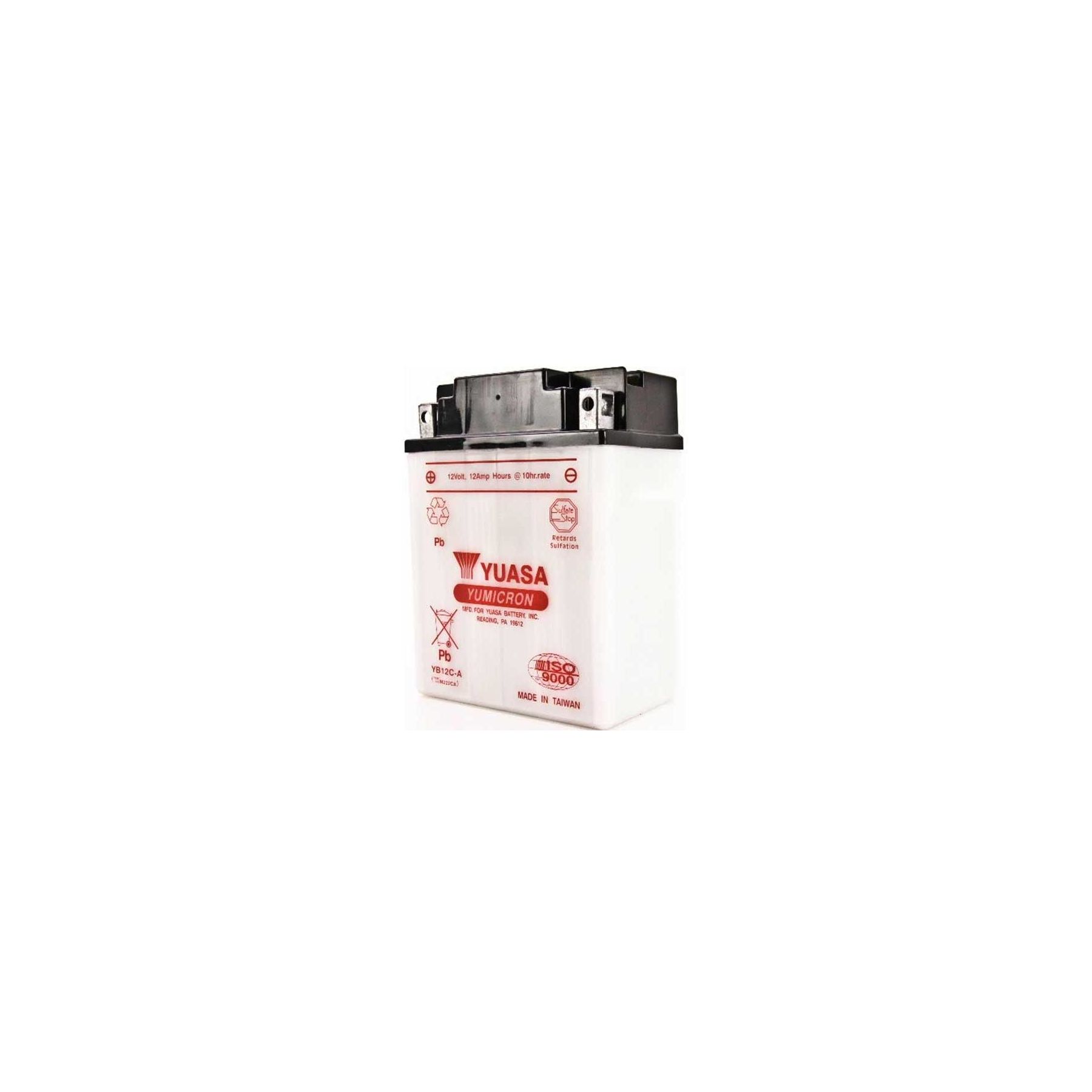 Yuasa YB12C-A Yumicron Conventional Battery