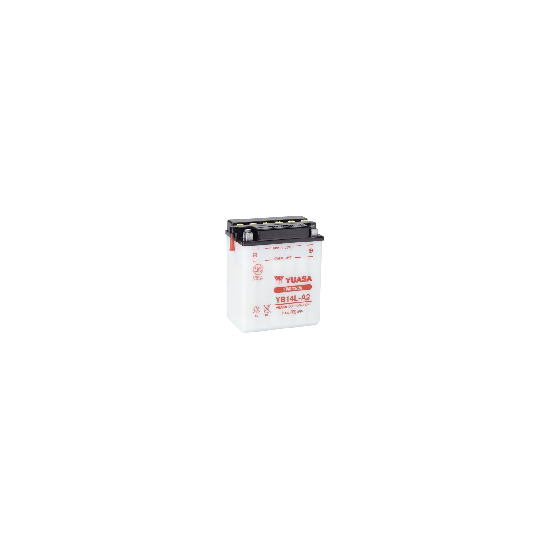 Yuasa YB14-A2 Yumicron Conventional Battery