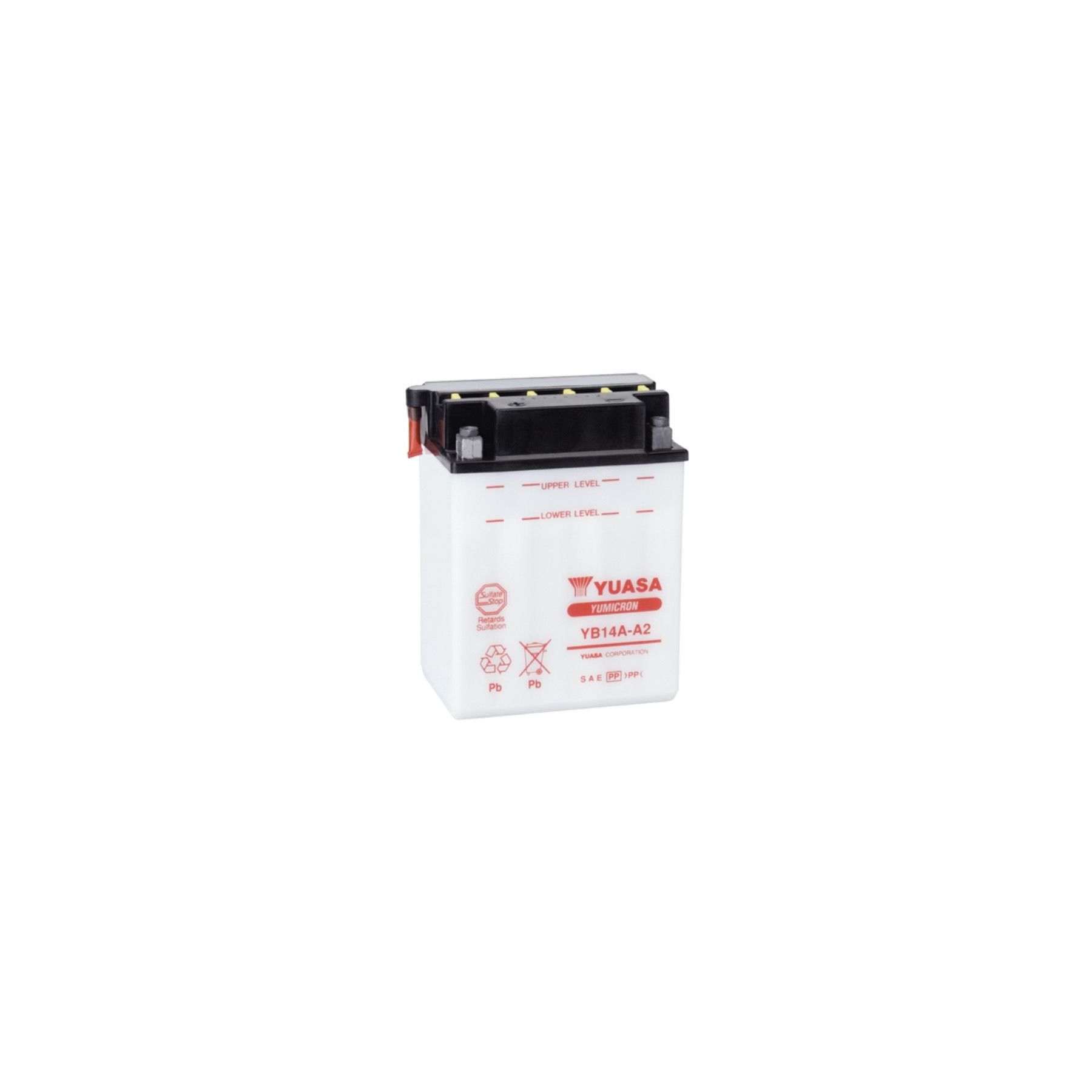 Yuasa YB14A-A2 Yumicron Conventional Battery