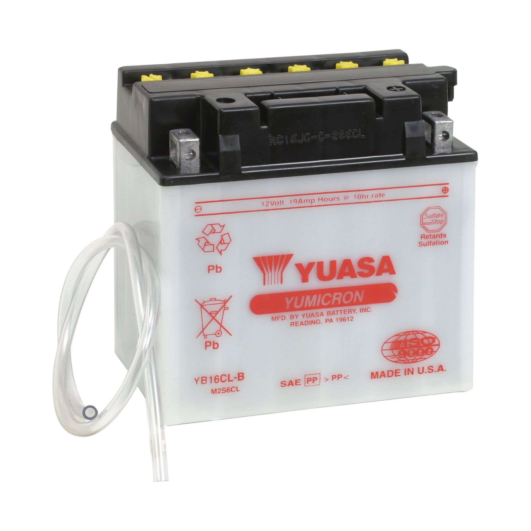 Yuasa YB16CL-B Yumicron Conventional Battery