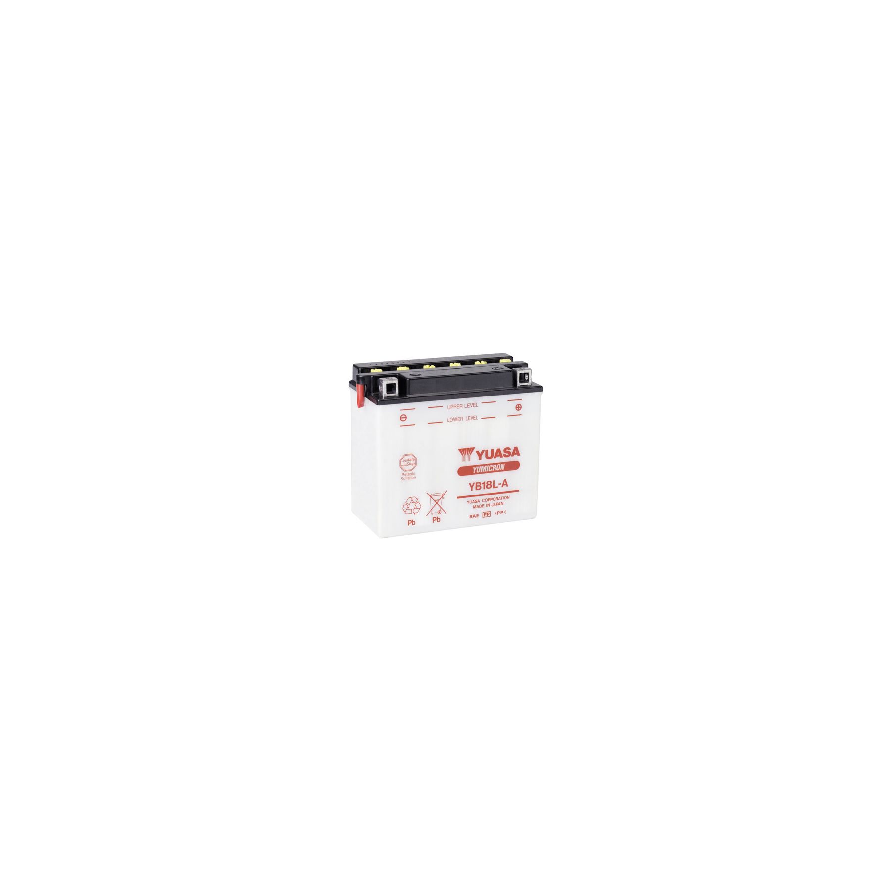 Yuasa YB18L-A Yumicron Conventional Battery