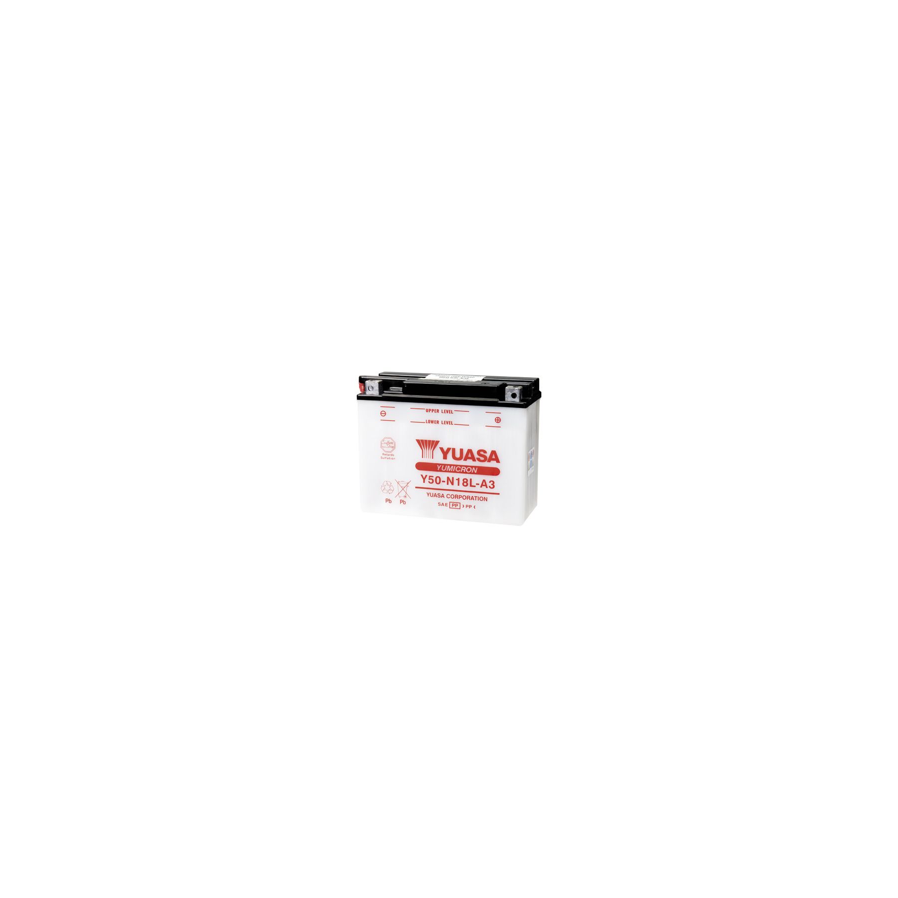 Yuasa Y50-N18L-A3 Yumicron Conventional Battery