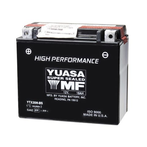 Yuasa YTX20H-BS High Performance AGM Battery