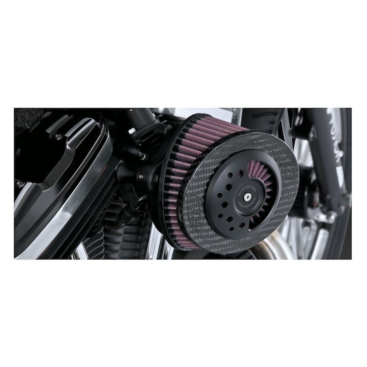 Roland Sands Slant Carbon Fiber Air Cleaner For Harley 20 (94.00