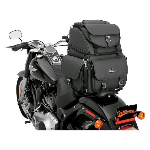 Saddlemen BR3400EX Combination Sissy Bar Bag RevZilla