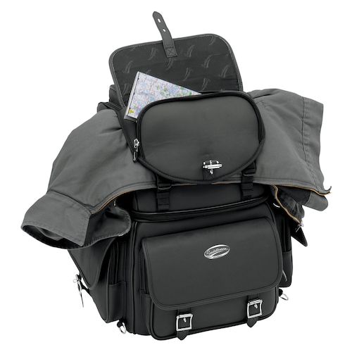 Saddlemen BR3400EX Combination Sissy Bar Bag RevZilla