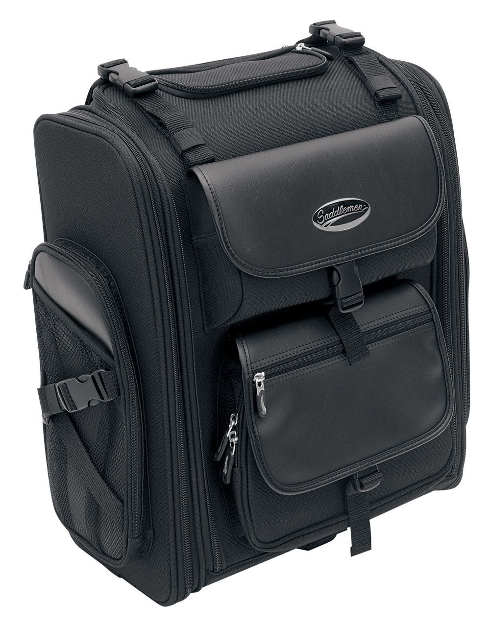 Saddlemen S2200E Expandable Sissy Bar Bag RevZilla