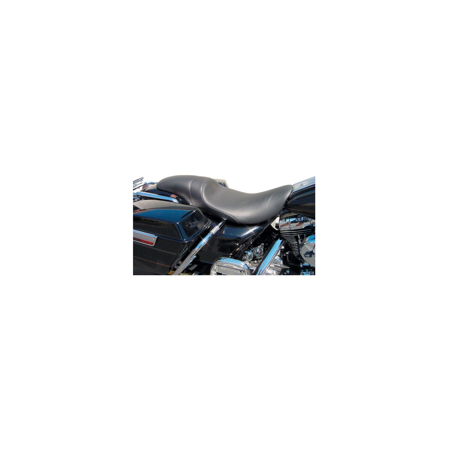 Danny Gray Short Hop 2-Up XL Seat For Harley Road King 1997-2007