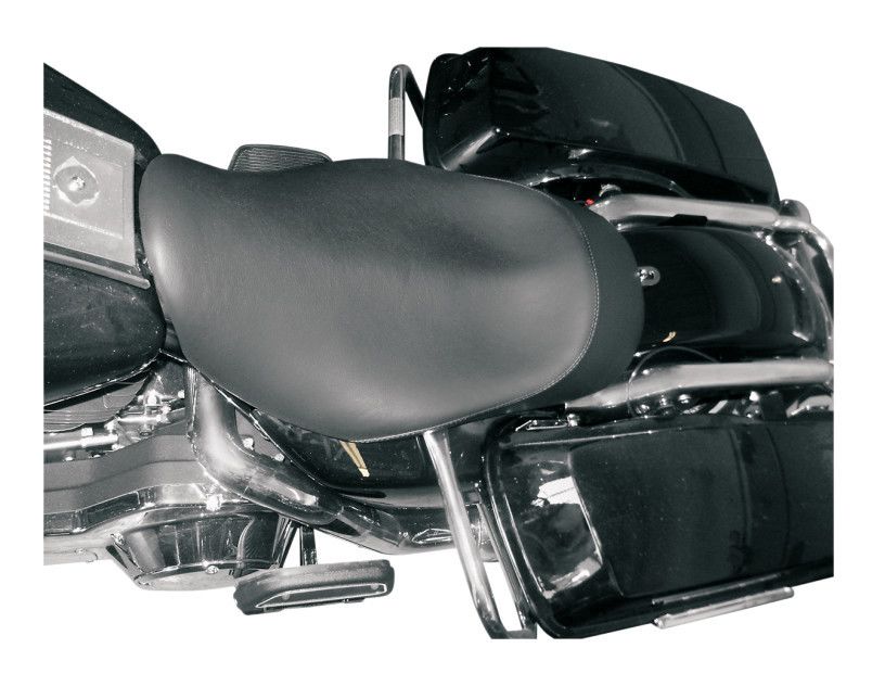 Danny Gray Buttcrack Solo Seat For Harley Road King 1997-2007