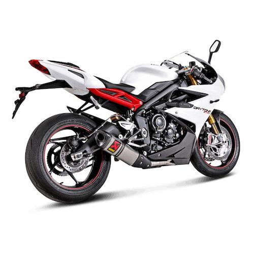 triumph street triple 675 akrapovic exhaust