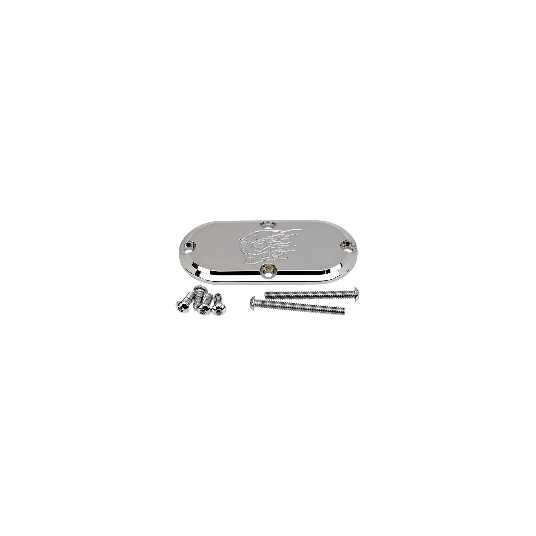 Joker Machine Hot Head Inspection Cover For Harley Big Twin 1970-2006