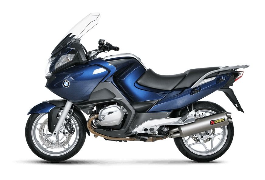 BMW アクラポビッチサイレンサー　R1200RT LC Akrapovic exhaust approved titanium slip-on BMW R1200RT 2014-2016