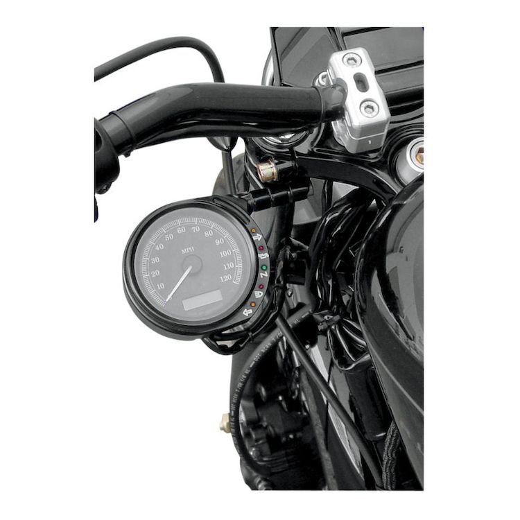 Joker Machine LED Speedo Relocation Bracket For Harley 883 Sportster 20072013 20 (45.19