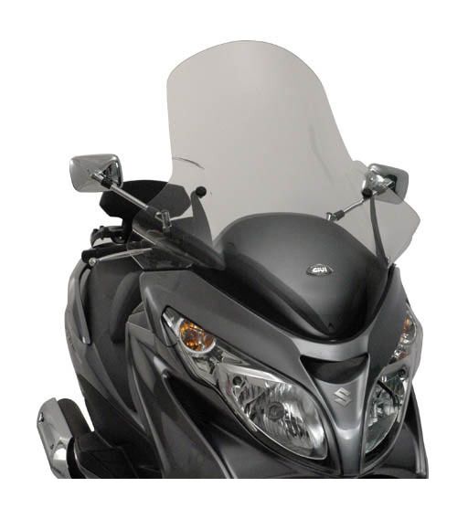 Windshield 鈴木AN400 Burgman '07 -'16用GIVI AF266エアフローウィンドスクリーン GIVI AF266 AIRFLOW WINDSCREEN FOR SUZUKI AN400 BURGMAN ’07-’ Givi 266DT Windscreen Burgman AN400 2007-2016 - RevZilla