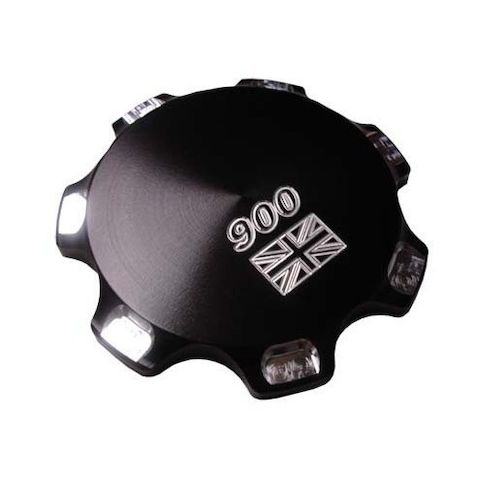 Joker Machine Union Jack Billet Gas Cap For Triumph 2000-2016
