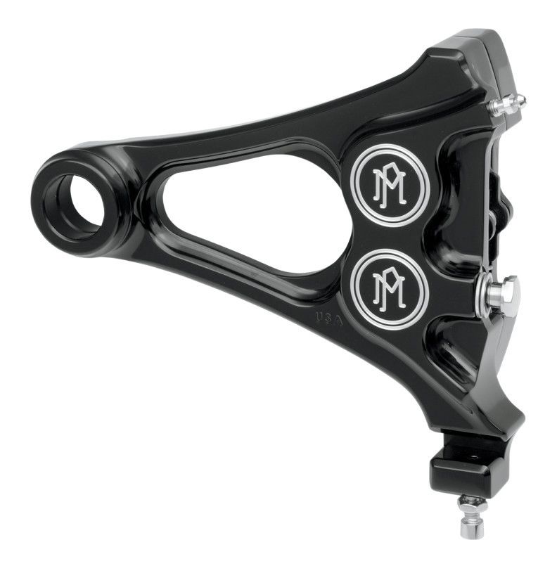 Performance Machine Four-Piston Differential-Bore Rear Calipers For Harley Softail 2008-2014 N/A