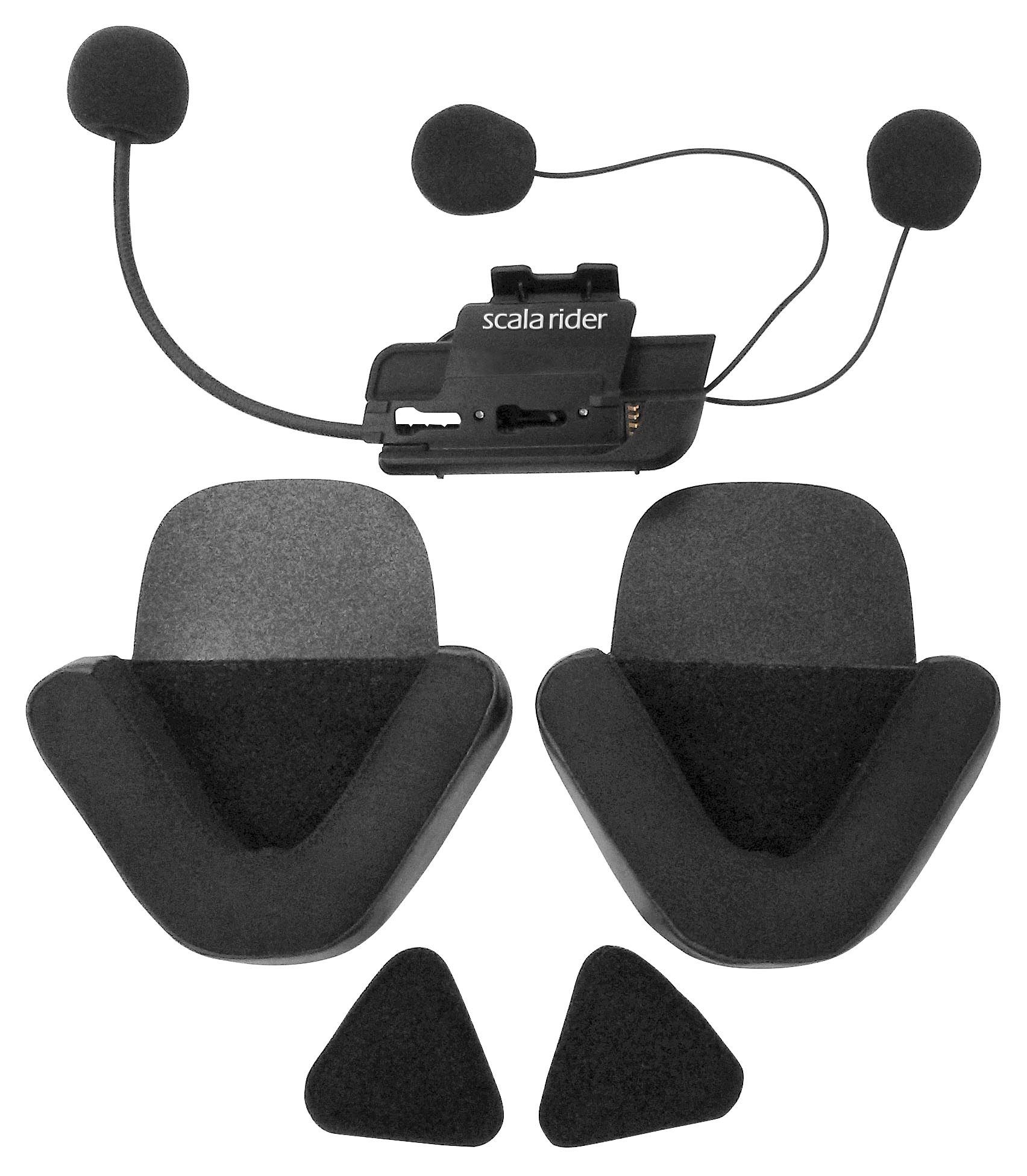 Cardo Scala Rider Q1 / Q3 / Qz Half Helmet Kit RevZilla