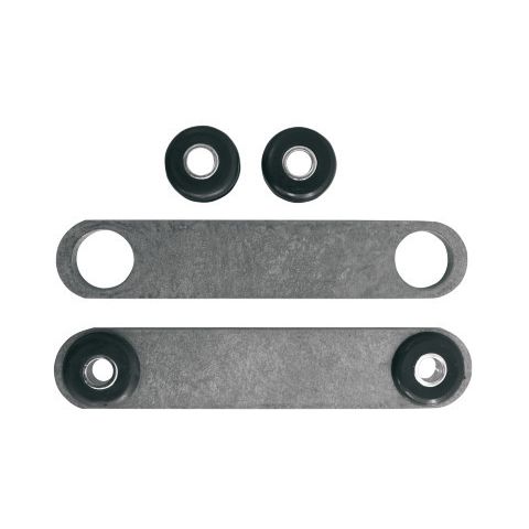 LA Choppers Weld On Gas / Oil Tank Rubber Mount Brackets