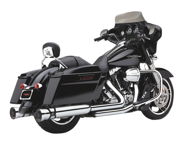 Cobra 4.5" RPT Slip-On Mufflers For Harley Touring 1995-2016 N/A
