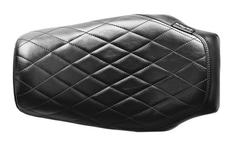 Le Pera Bare Bones Solo Seat For Harley Touring 2008-2025 Diamond-Stitch Solo Seat