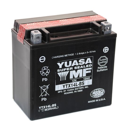 Yuasa AGM Battery - RevZilla