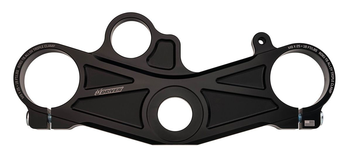 Driven Racing Top Triple Clamp Yamaha R6 2008-2016 - RevZilla