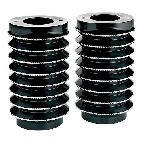 Arlen Ness Retro Fork Boot Covers For Harley Softail 19862017 RevZilla