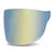 Bell Bullitt Bubble Face Shield – Visier In Gold Iridium Mit Brauner Lederlasche